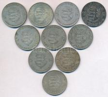 1947. 5Ft Ag "Kossuth" (10x) T:2,2-,3