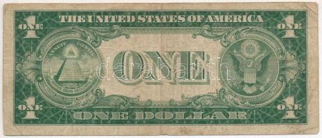Amerikai Egyesült Államok 1934-1945. (1935A) 1$ "Silver Certificate - kisméretű" sárga pec...