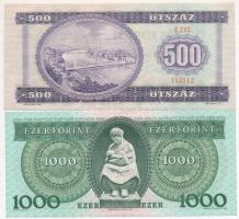 1975. 500Ft + 1989. 100Ft (4x) + 1993. 1000Ft "E" T:I-III