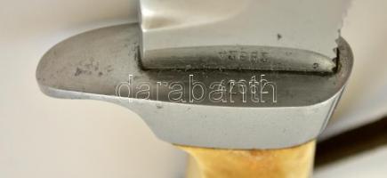 Német Puma White Hunter vadásztőr. Jelzett, eredeti bőr tokban (tok kissé dohos)  / Original Puma Wh...