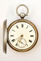 cca 1880 Miller & Stewart Hereford jelzett zsebóra. Korai ankerjáratos, kulcsos, háromfelé nyith...