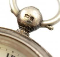 cca 1880 Miller & Stewart Hereford jelzett zsebóra. Korai ankerjáratos, kulcsos, háromfelé nyith...