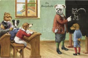 Die Bestgehasste / Dog school. O.G.Z.-L. 289/1583.