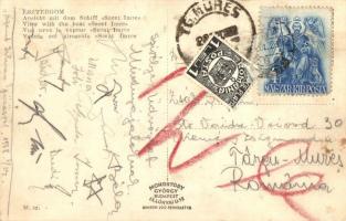 Szent Imre gőzüzemű oldalkerekes személyhajó Esztergomnál (exSas, exFelszabadulás, exIV. Károly). ha...