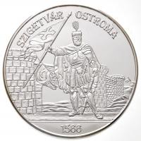 DN "Magyar-Török Háborúk" ezüstözött Cu-Ni emlékérem sorozat dísztokban, benne "Mohác...