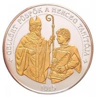 DN "Árpád-házi Szent Imre legendája" dombor-aranyozott, ezüstözött Cu-Ni emlékérem sorozat...