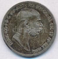 Ausztria 1908. 1K Ag "Ferenc József - Jubileum" T:2 patina Austria 1908. 1 Corona Ag "Franz Joseph - Jubilee" C:XF patina Krause KM#2808