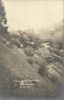 1910 Rottenmann, Eisenbahnunglück / Railway disaster, train wreck, photo