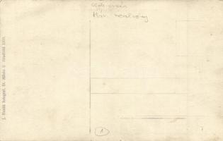 1909 Popovice, Vysinutí vlaku dne 13 rijna 09. J. Horák fotograf, St. Mesto u Hradiste / Railway dis...