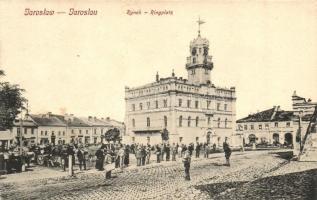 Jaroslaw, Jaruslau; Rynek / Ringplatz. K.u.K. Infektionskrankenzug No. 206. (Rb)