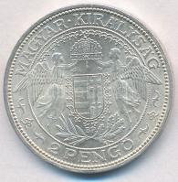 1936. 2P Ag "Madonna" T:1-
Adamo P7