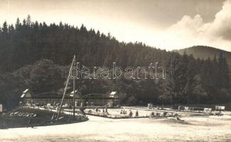 Felsőzúgófürdő, Bad Ober Rauschenbach, Kupele Vysne Ruzbachy; stranfürdő / spa swimming pool, Pollyák photo