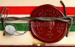 1989 Szögesdrót darab az osztrák-magyar határon húzódó vasfüggönyből (No.020158), 14×5,5 cm, tanúsít...