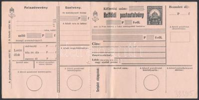 cca 1910-1952 4 db postai csekkszelvény
