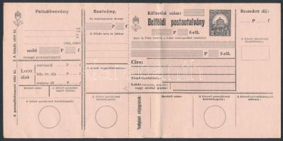 cca 1910-1952 4 db postai csekkszelvény