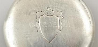 Ezüst (Ag.) Omega zsebóra, jelzett, működik, bruttó 70,9 g