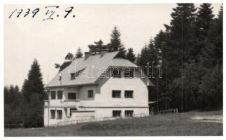 1939 Kassa, Kosice; Jahodna, Ottilia menedékház / rest house, photo