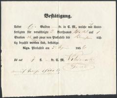 cca 1860-1880 17 db nyugta és adókönyv, nagyrészt okmánybélyegekkel, sokféle