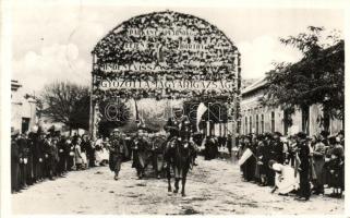 1938 Párkány, Stúrovó; bevonulás / entry of the Hungarian troops