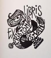 Vegyes ex libris szakirodalom tétel: ismertetők, katalógusok, stb., lengyel, szlovák, holland, német...