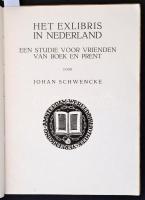 Vegyes ex libris szakirodalom tétel: ismertetők, katalógusok, stb., magyar, holland, olasz, spanyol,...