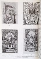 Vegyes ex libris szakirodalom tétel: ismertetők, katalógusok, stb., magyar, dán, olasz, holland, ang...