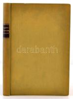 Hegedüs Loránt: A könnyek könyve. Bp., é.n., Nyugat. Átkötött egészvászon-kötésben, beragasztott újs...
