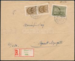 Kárpátalja ajánlási ragjegy gyűjtemény 10 lapos közepes berakóban közte ragjegyek a magyar és csehsz...