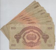 104db-os vegyes pengő tétel, benne Vöröshadsereg Parancsnoksága és Adópengők is, közte egy budapesti...