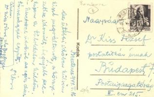 1944 Beszterce, Bistritz, Bistrita; Férfi népviseletben, folklór / man in traditional costume, folkl...