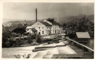 Felsővisó, Viseu de Sus; Papp Simonné fűrészüzeme és a villanytelep / saw mill, power plant (EK)