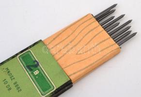 cca 1940-1950 Turán művész grafit irónbél, 6 db, 1 bontatlan, a többi bontott