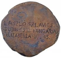 ifj. Szlávics László (1959-) DN "László Szlávics. Budapest. Hungária. VI. Izabella ut. 65.&quot...