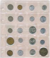 Mongólia 1945-1971. 1m-1T 20db-os vegyes pénzérme tétel berakólapban T:2,2-
Mongolia 1945-1971. 1 M...