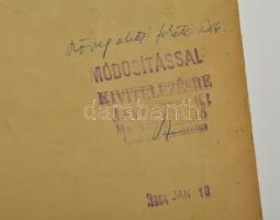 Vajda Lajos (1922-2008): Húsvéti játék vásár. Plakát terv. "Módosítással kivitelezésre javasolj...