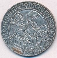 Svájc / Luzern 1518. Tallér ezüstözött Br replikája T:2 Switzerland / Luzern 1518. Thaler silver plated Br replica C:XF
