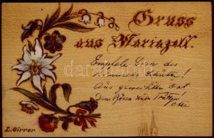 Mariazell (woodden postcard)