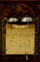 1781 Nagyvárad. Negyedütős barokk asztali óra. Georg Ruppert nagyváradi órás és műszerész jelzett mu...