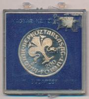 1978. 200Ft Ag "Első magyar aranyforint" sérült, eredeti tokban T:PP ujjlenyomat
Adamo EM...