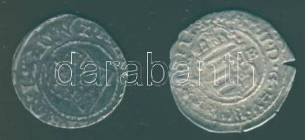 1587KB Denár Ag Rudolf T:2 + 1611KB Denár Ag T:2
