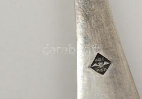 Kávéskanál készlet, fém, jelzett, díszdobozban, h: 12 cm