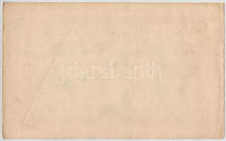 Budapest 1918. "Magyar Épitőipari Részvénytársaság" részvénye 200K-ról, bélyegzésekkel és ...