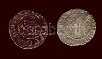 1588KB Denár Ag Rudolf T:2/3 + 1612KB Denár Ag T:2/3