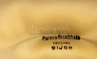 Talpas tál, dijoni múzeumi replika, eredeti dobozában, m: 10 cm, d: 13,5 cm