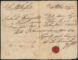 1854 Okmány ,,BOROS-JENŐ ALVÁROS"