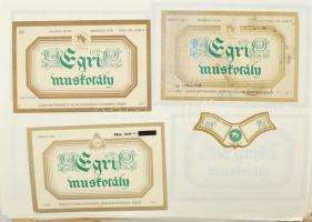 Óriási egri borcímke gyűjtemény Minimum 2000 darabos, az egri borvidékről származó borcímke gyűjtemé...