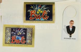 215 darabos magyar (budafoki) pezső címke gyűjtemény. szépen rendezetten, lapokra ragasztva. Mind kü...