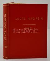 1980 Ludas Magazin teljes évfolyam egybekötve. 12 szám. Korabeli egészvászon-kötésben, hibátlan állapotban