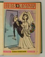 1979 Ludas Magazin teljes évfolyam egybekötve. 12 szám. Korabeli egészvászon-kötésben, hibátlan állapotban