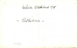 1938 Stozec, Schöber, Schöberlinie; Befreites Sudetenland / WWII military trenches, photo